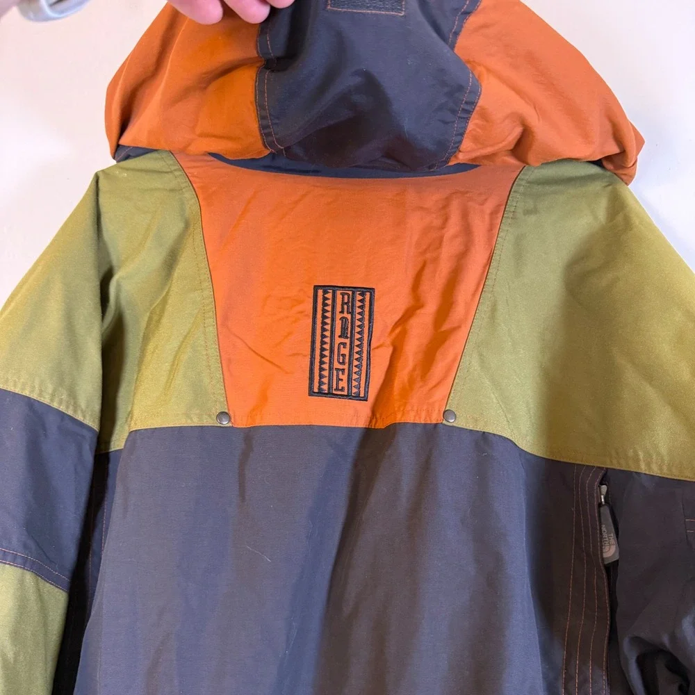 The North Face Vintage Colorblock Ski Jacket‎ Men's Rage Ultrex Expedition Sz L